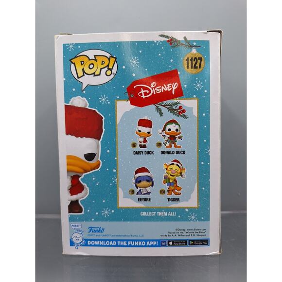 Funko POP! Disney Christmas Donald Duck #1128 and Daisy Duck #1127 Vinyl Figure - Picture 10 of 12